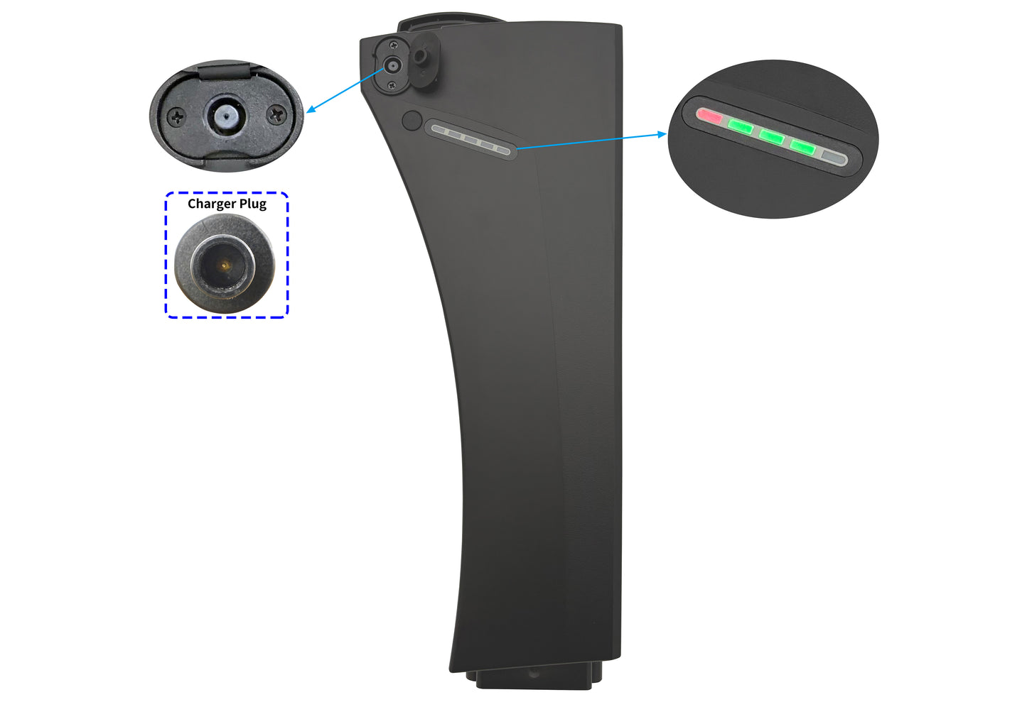 AEG Sideclick ZZ234 CAN-Bus 36V 16Ah Ersatzakku für Prophete E-Bikes