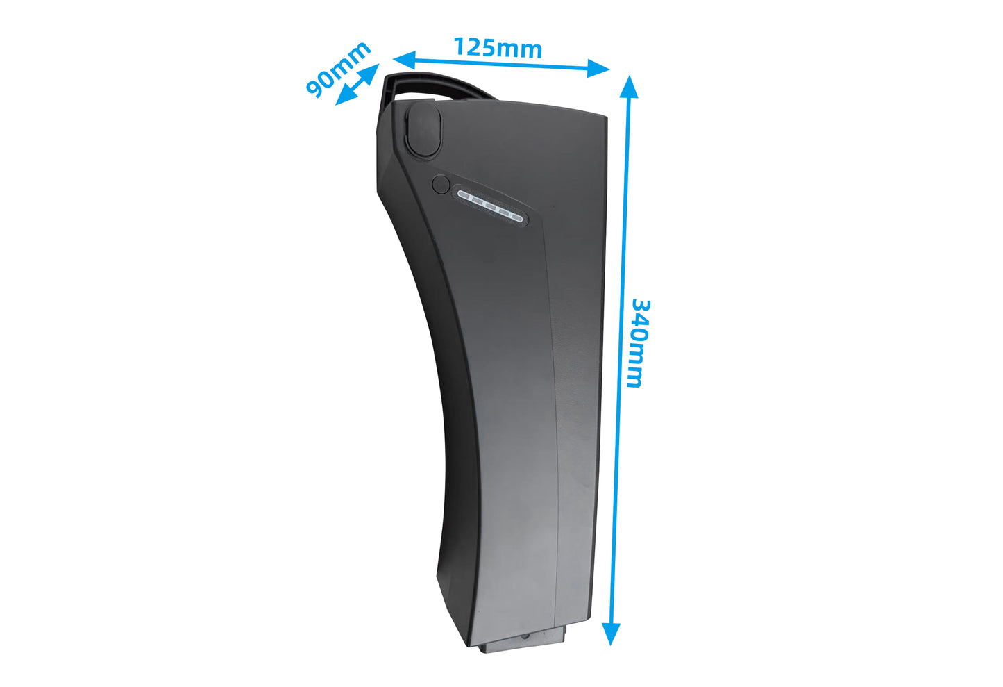 AEG Sideclick ZZ234 CAN-Bus 36V 16Ah Ersatzakku für Prophete E-Bikes