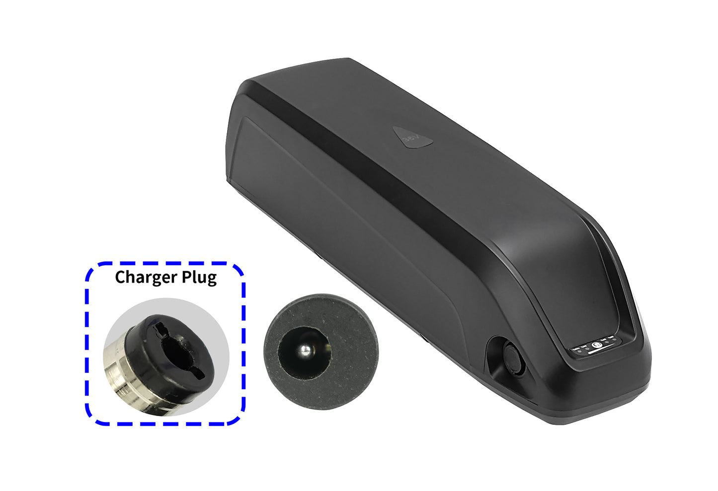 36V 13Ah/468Wh Akku für Ampere Tourer S, DenverBike MTB Fahrrad E3100DT