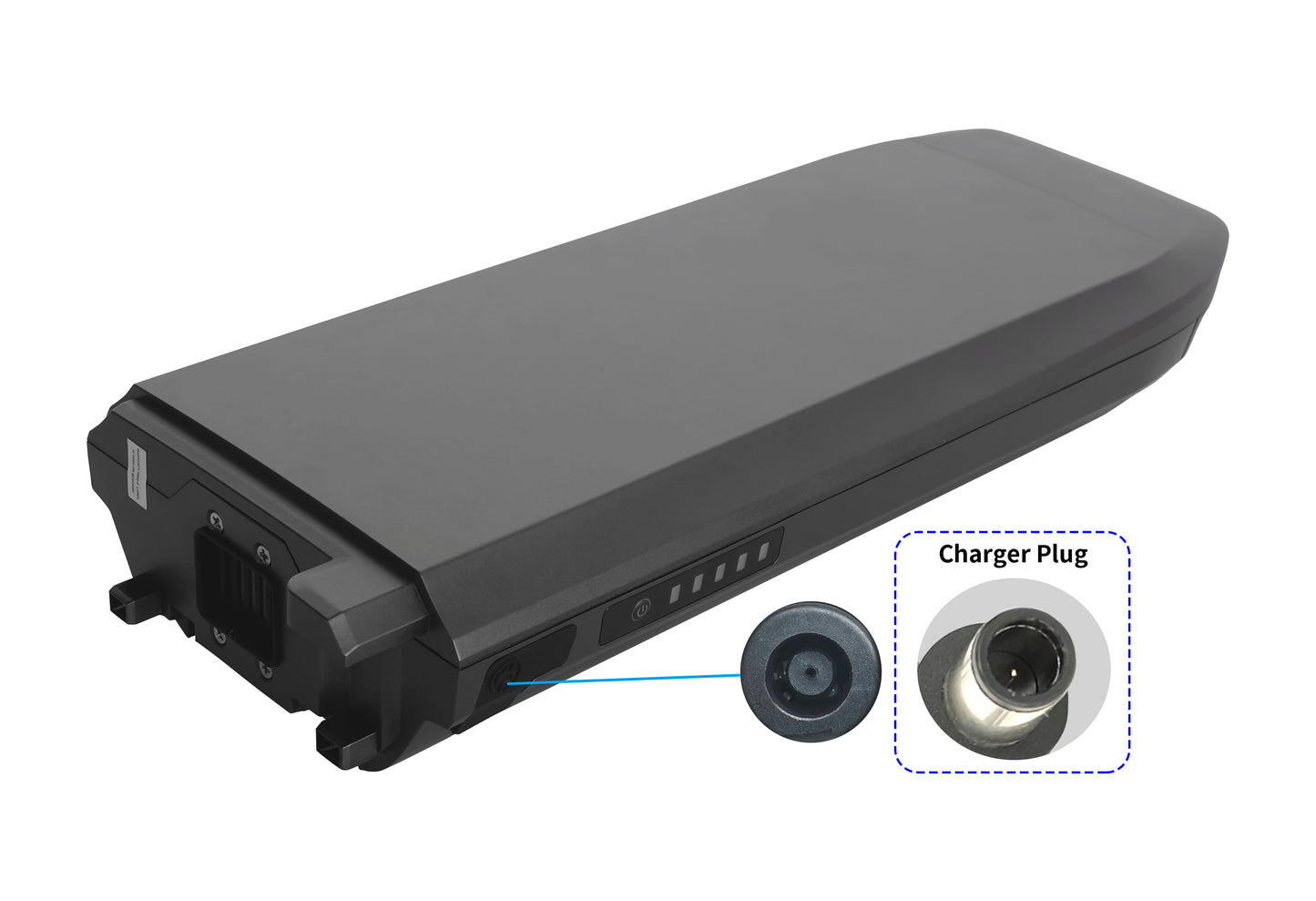 Li-Ion 36V - 16Ah/576Wh Gepäckträgerakku mit Phylion UART