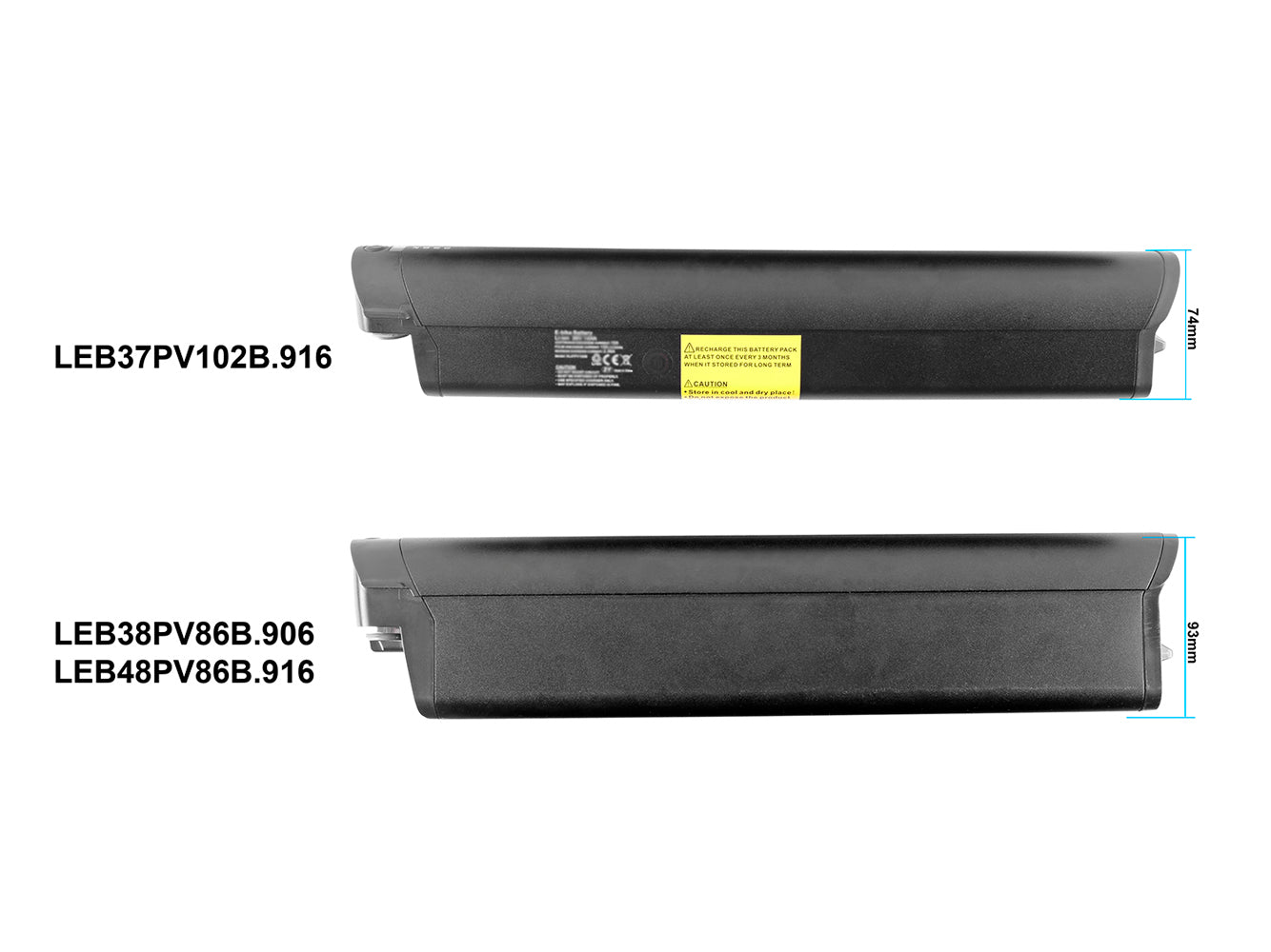 48V 14,0Ah / 672Wh Akku für Proxy Cycle, Eleglide und viele andere
