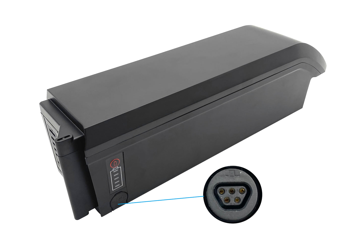 48V 11.6Ah Phylion SF-06S Joycube Battery for E-Bikes Pedelecs Fischer ETD 1722, ETH 1722, EM 1723, EM 1724
