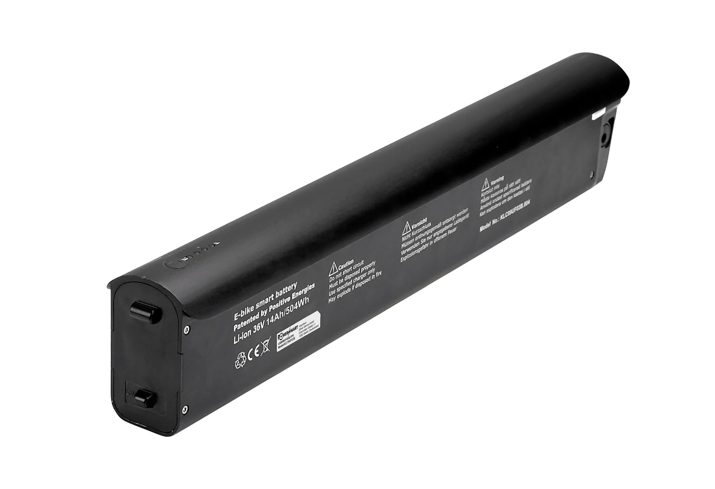 Elektrofahrradakku Li-Ion 36V - 14Ah/504Wh, Ersatz für Devron 28426 Elektrofahrrad mit Bafang Frontmotor