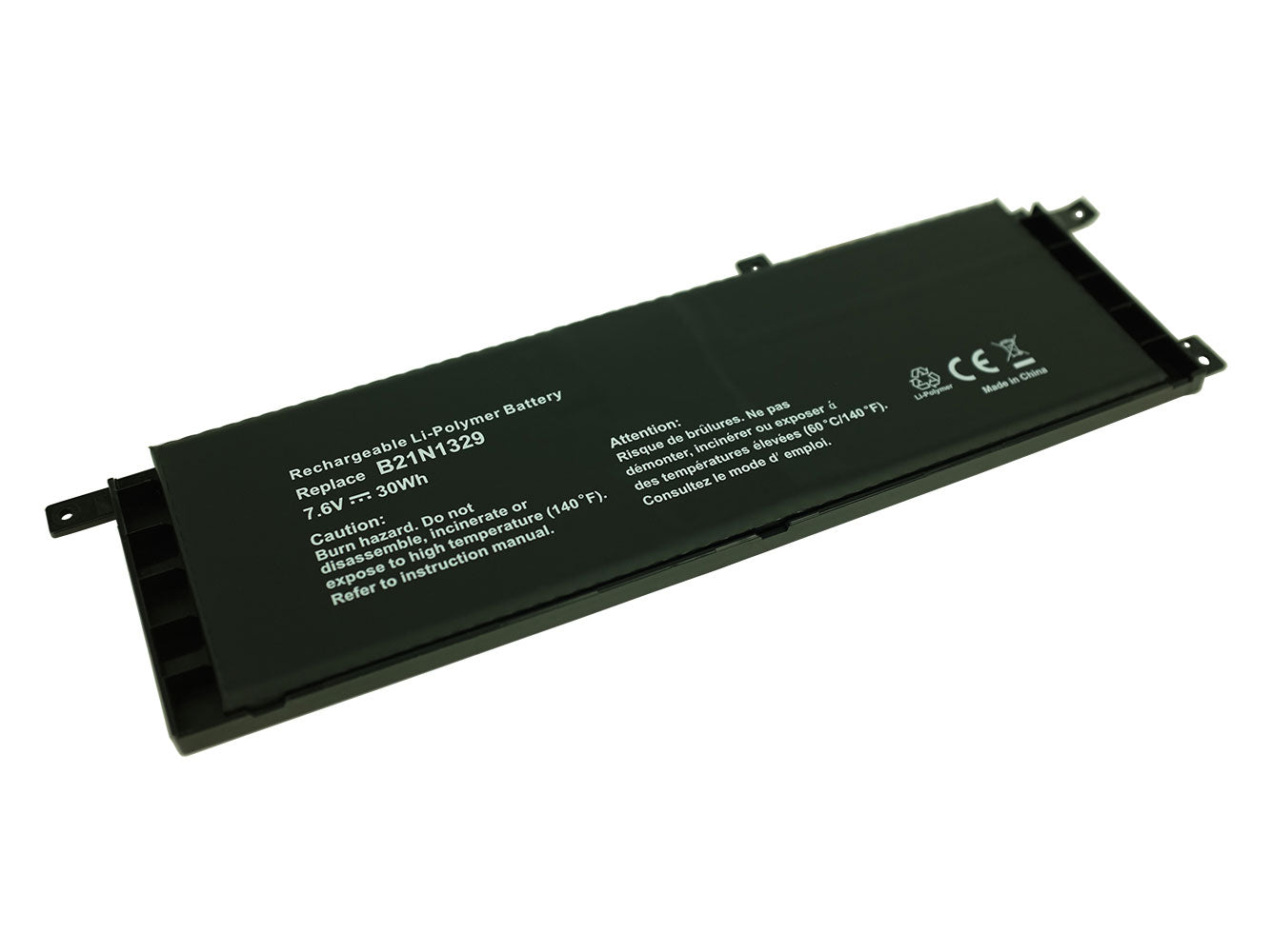 Ersatz für ASUS D553M, F453, F453MA F553M, F553, P553, P553MA, X403, X403MA, X453, X453M, X453MA, X553, X553M, X553MA Laptop-Akku
