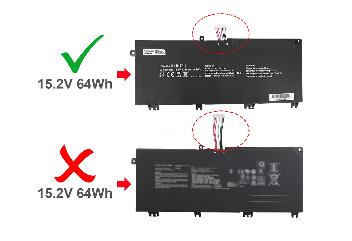 Ersatz für ASUS TUF Gaming F705DT, TUF Gaming FX705DD, TUF Gaming FX705DT, TUF Gaming FX705DU, TUF Gaming FX705DY, TUF Gaming FX705GD Laptop-Akku
