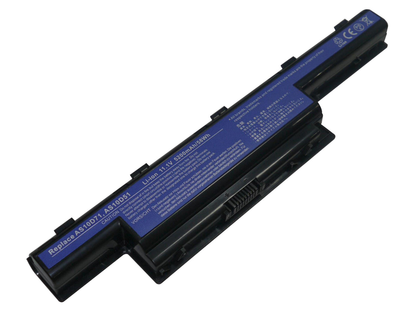 Replacement for GATEWAY NS41I, NS51I, NV50A, NV51B, NV55C, NV59C, NV73A, GATEWAY NV49, NV53, NV79 Series Laptop Battery