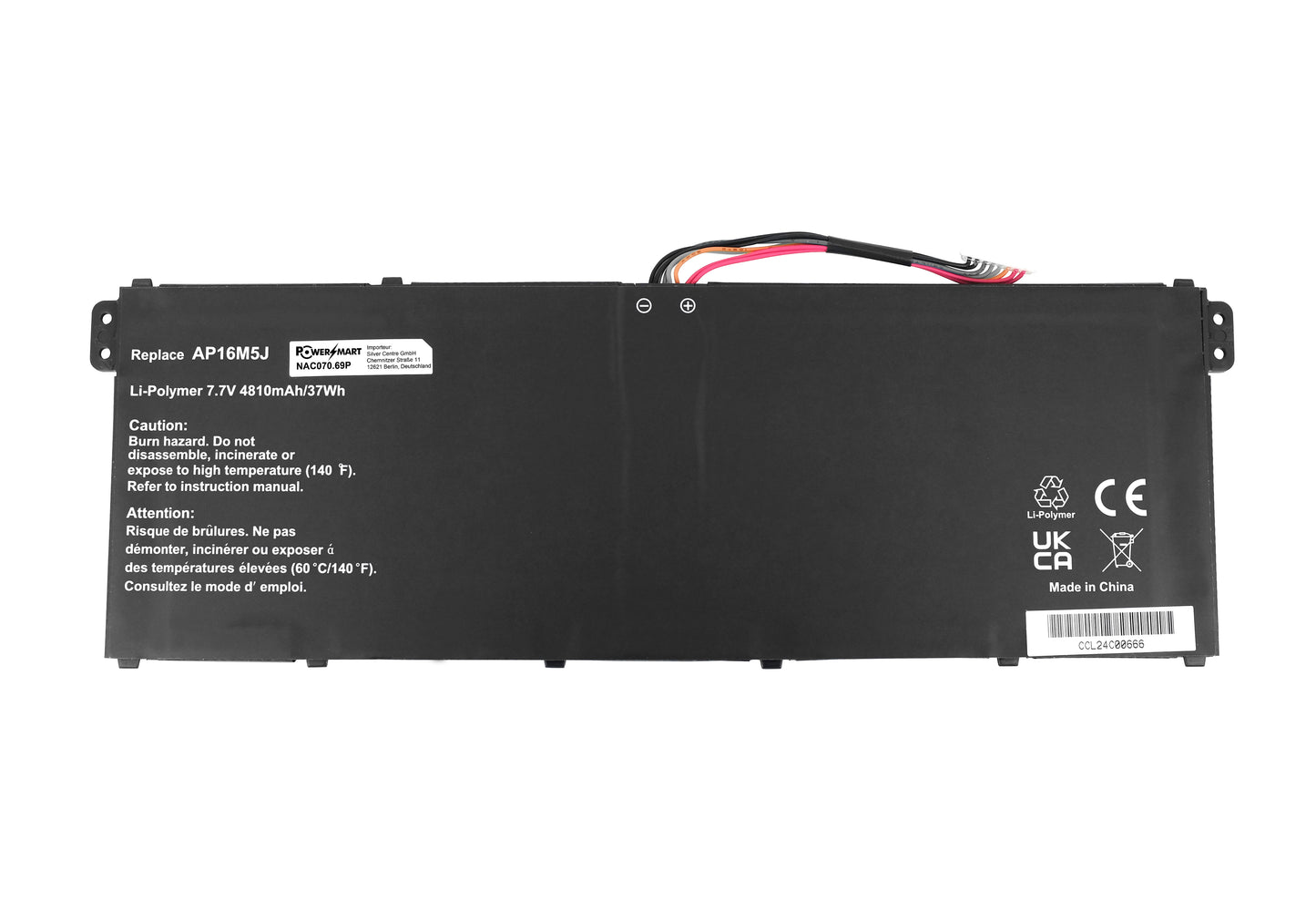Vervanging voor Acer A114-31-C0GD, A114-31-C1HU, A114-31-C3B7 laptopbatterij