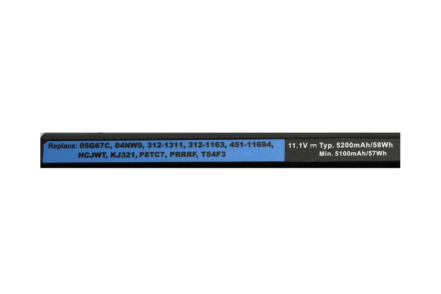 11.1V 5200mAh T54FJ M5Y0X Replacement Laptop Battery for Dell Latitude E6430, E6530, E5430, Inspiron 15R (5520), 17R (5720), Vostro 3560