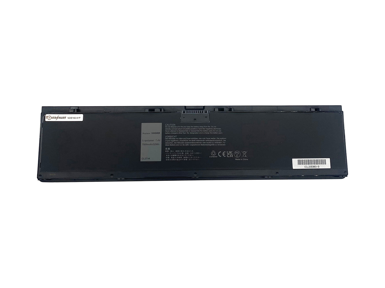 Vervanging voor Dell Latitude 14 7000, Latitude E7440-serie laptopbatterij