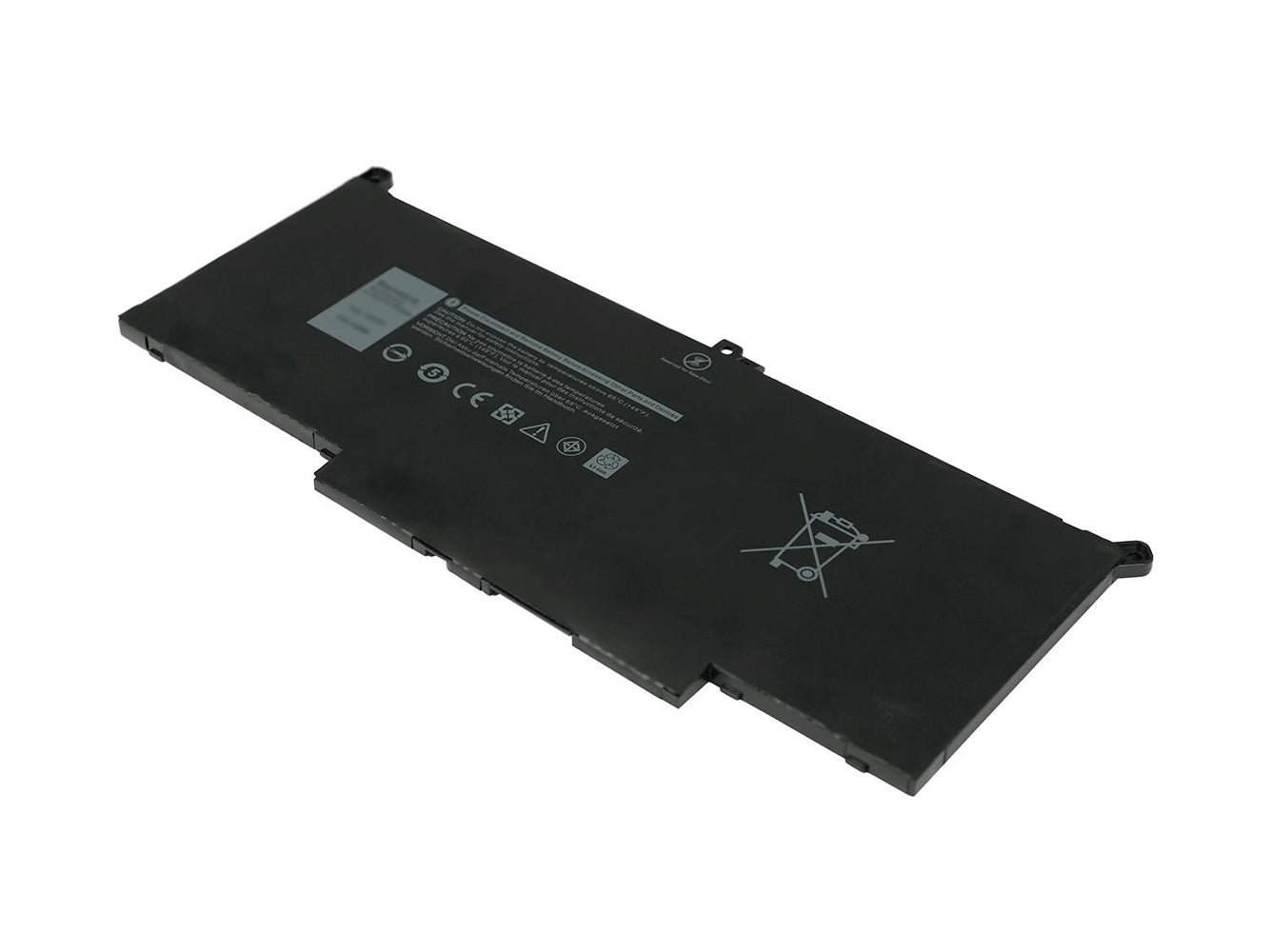 Vervanging voor Dell Latitude 12 7000, Latitude 12 7280 Laptopbatterij