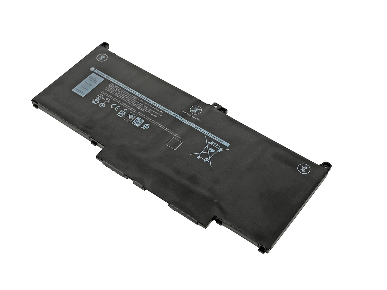 Ersatz für Dell Precision Latitude 13 5300, Latitude 13 7300, Latitude 14 7400 Laptop-Akku