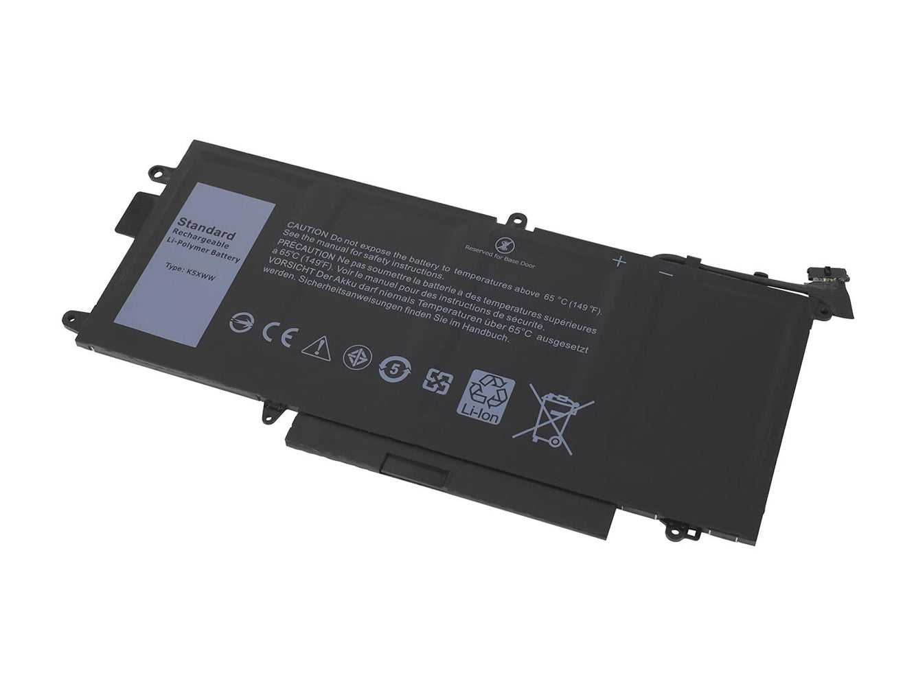 Vervanging voor Dell Latitude 5289, Latitude 7280, Latitude 7389, Latitude 7390 laptopbatterij