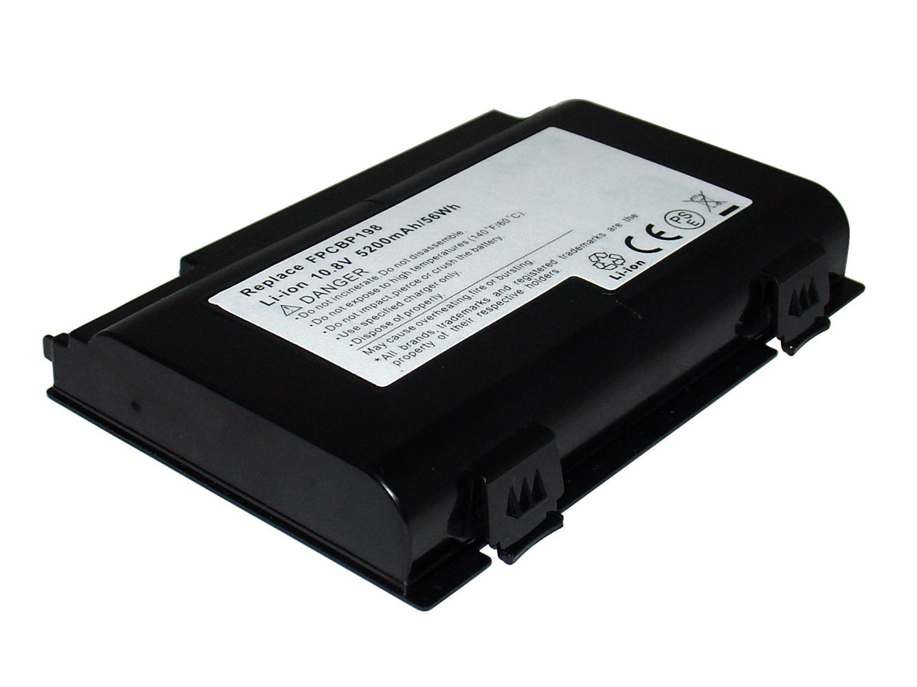 Ersatz für FUJITSU LifeBook A1220, LifeBook A6210, LifeBook AH550, LifeBook E780, LifeBook E8410, LifeBook E8420, LifeBook E8420E Laptop-Akku