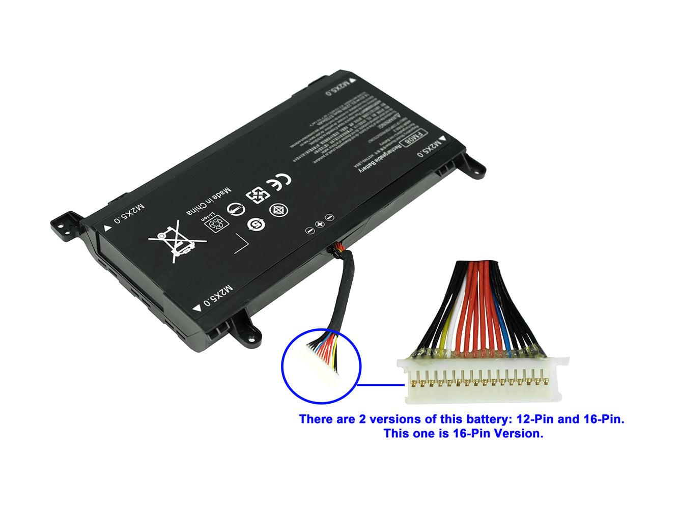 Batteria FM08 14.4V 86Wh 8 Celle Per HP Omen 17-an0xx/17-an1xx, Compatibile 922976-855 E HSTNN-LB8A Batteria FM08 14.4V 86Wh 8 Celle Per HP Omen 17-an0xx/17-an1xx, Compatibile 922976-855 E HSTNN-LB8A