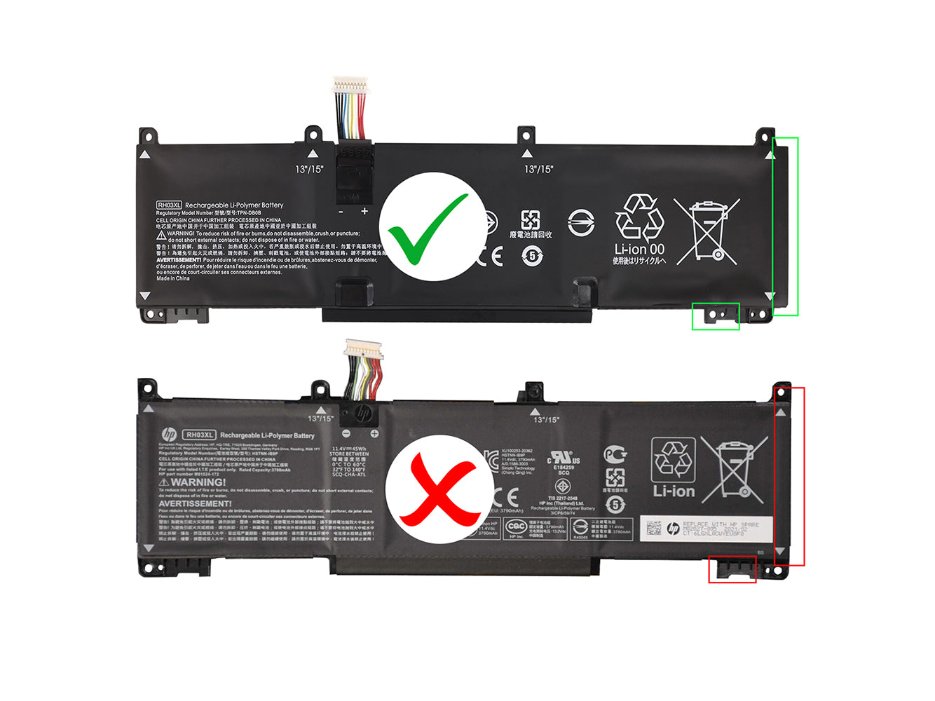 Ersatz für HP TPN-Q517, ZHAN66 Pro A 14 G4, ZHAN66 Pro14 G4 Laptop-Akku