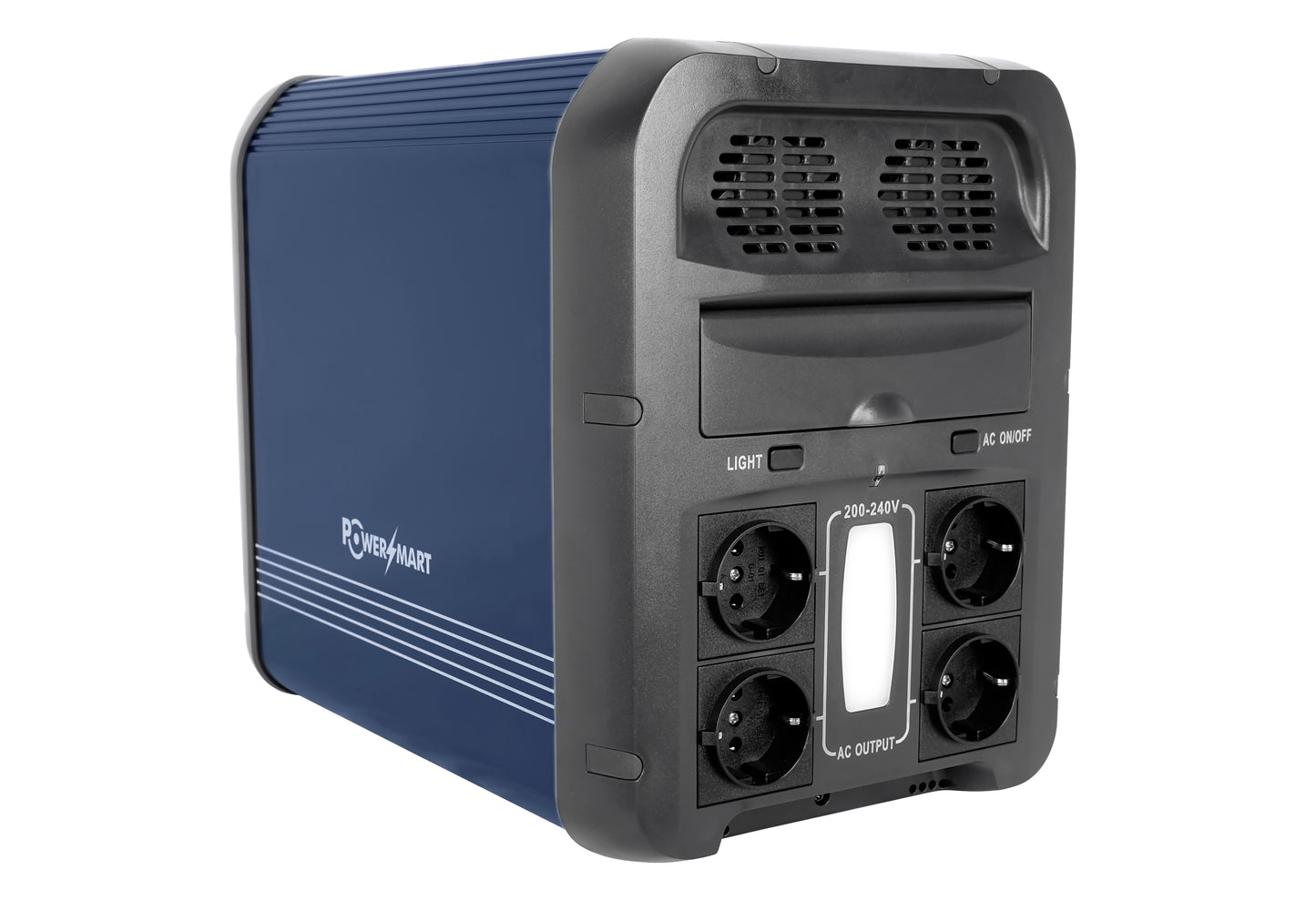 1200W Portable Power Station with 1152Wh LiFePO4, for Camping Outdoor, with UPS Function, Solar Generator Emergency Power