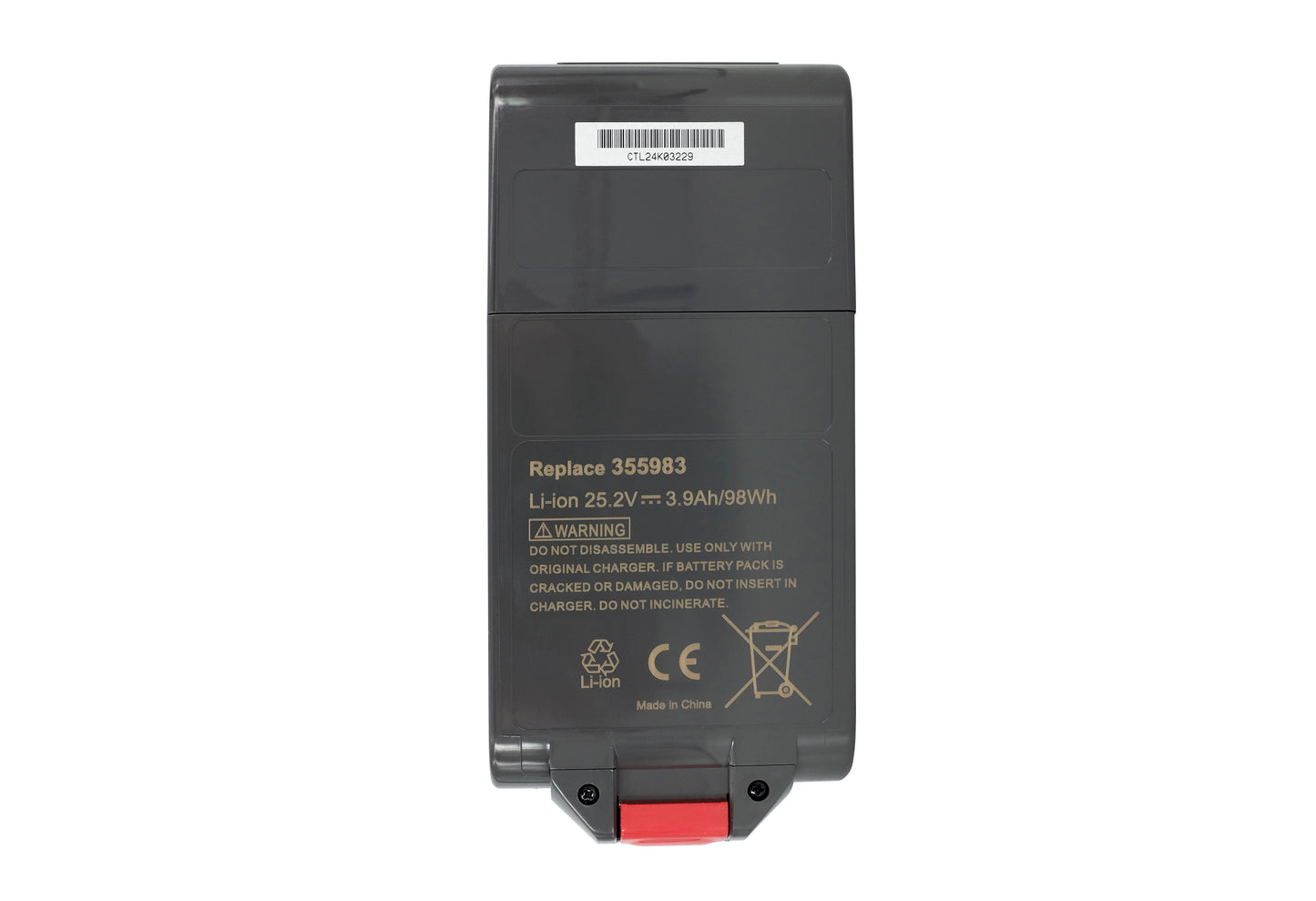 PowerSmart 3900 mAh Akku für Dyson V11 Serie 355983, 970343-06