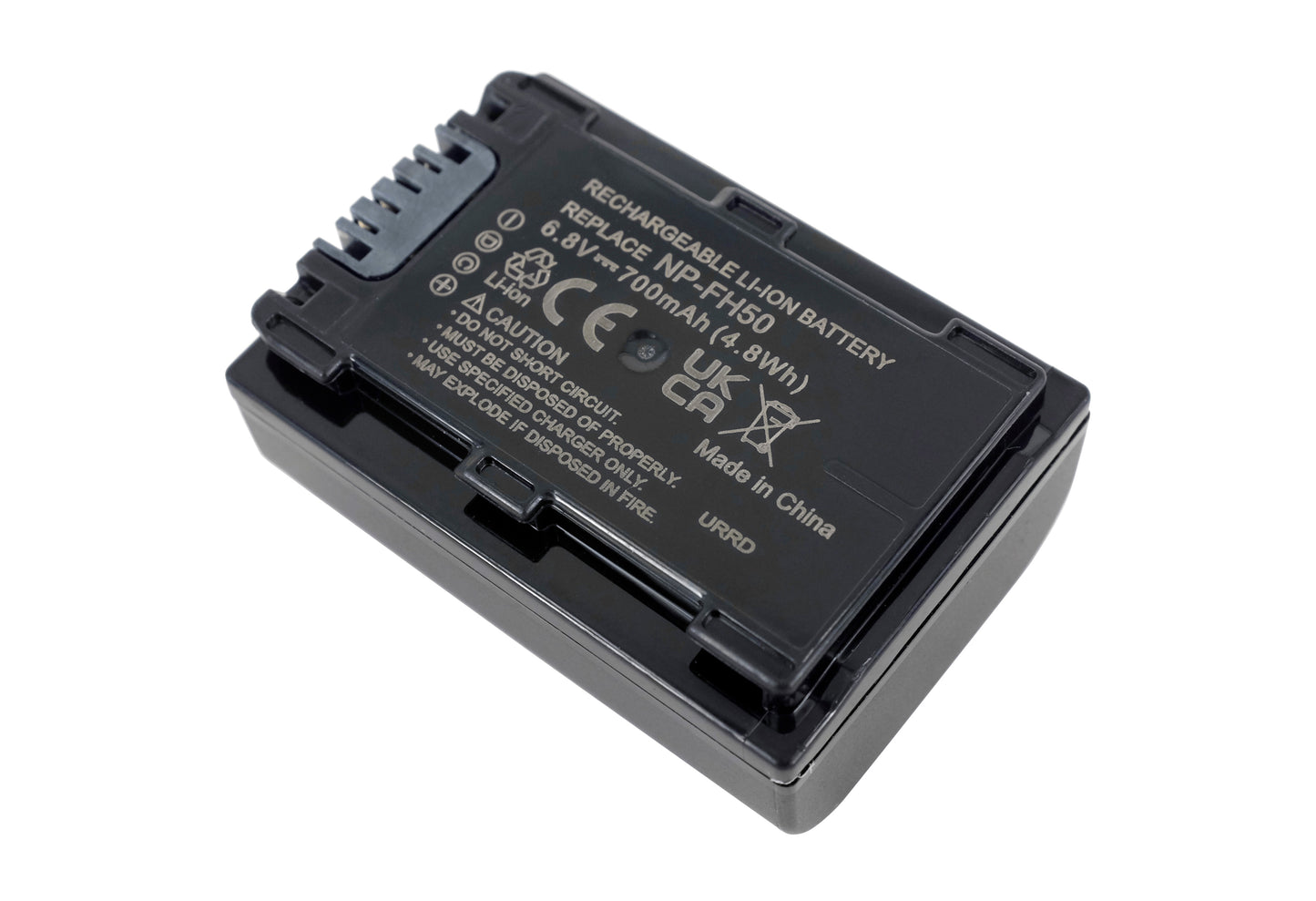 6.8V 750mAh NP-FH50 NP-FH30 Battery for Sony Handycam DCR-DVD105 DCR-HC21 DCR-SR42